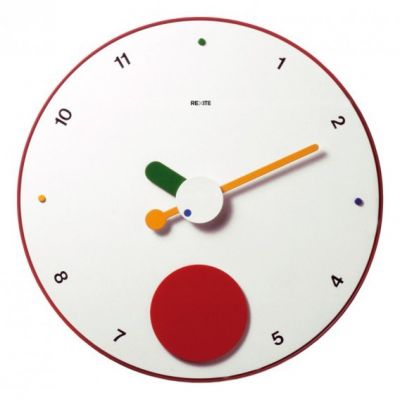 Contrattempo Wanduhr / Pendeluhr Rexite Weiß